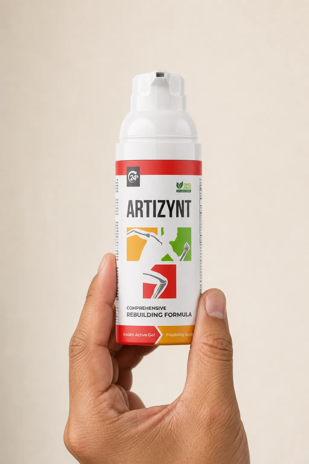 ArtiZynt — Verpackung in der Hand
