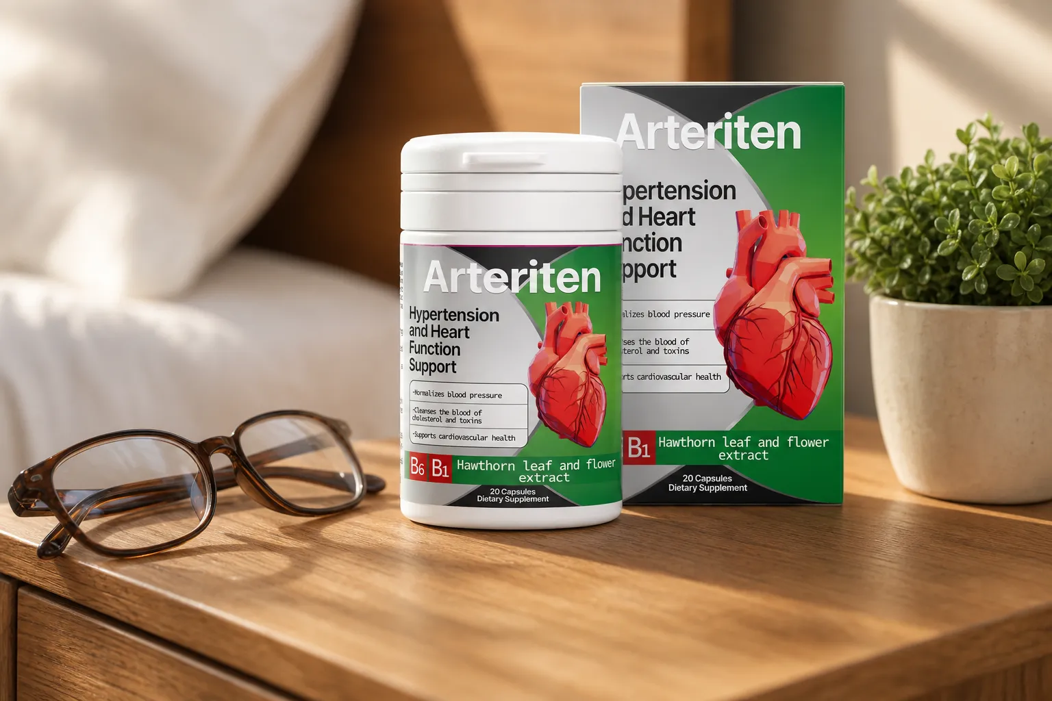 Arteriten — Verpackung im Alltag