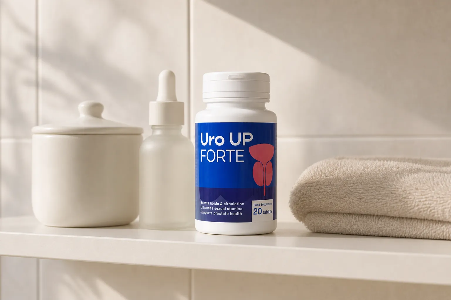 Uro Up Forte — Verpackung im Alltag