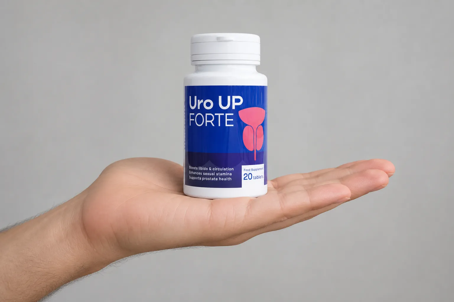Uro Up Forte — Verpackung in der Hand