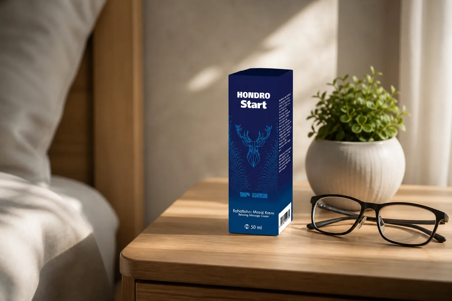 Chondrostart — Verpackung im Alltag
