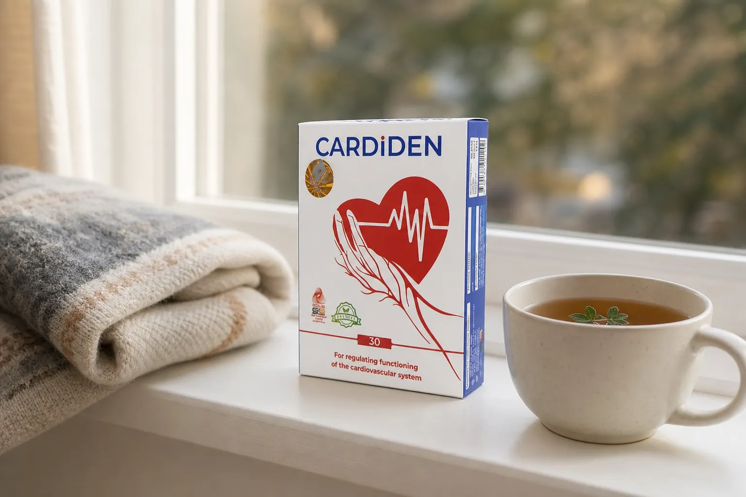Cardiden — Verpackung im Alltag