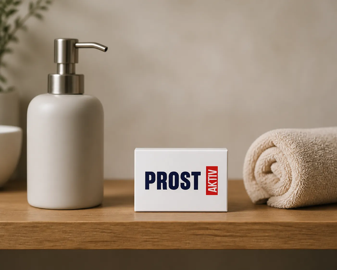 ProstaAktiv — Verpackung im Alltag