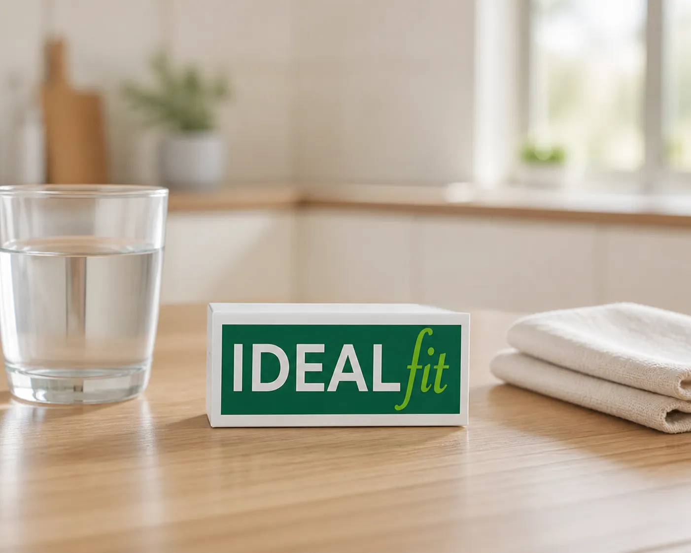 IdealFit Low — Verpackung im Alltag