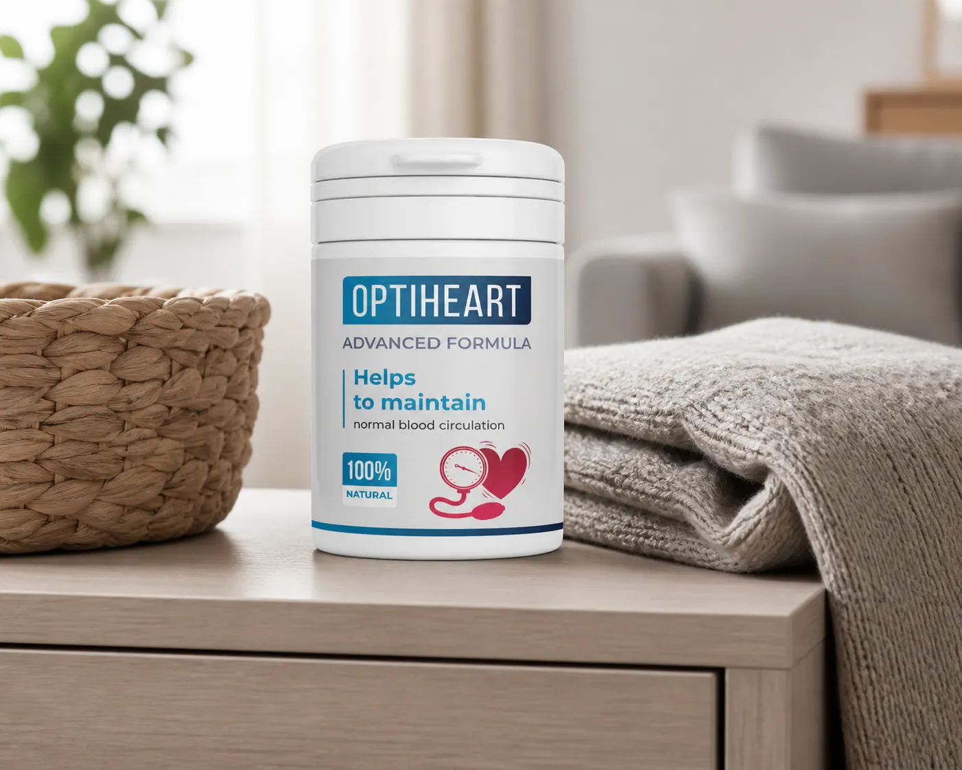Optiheart — Verpackung im Alltag