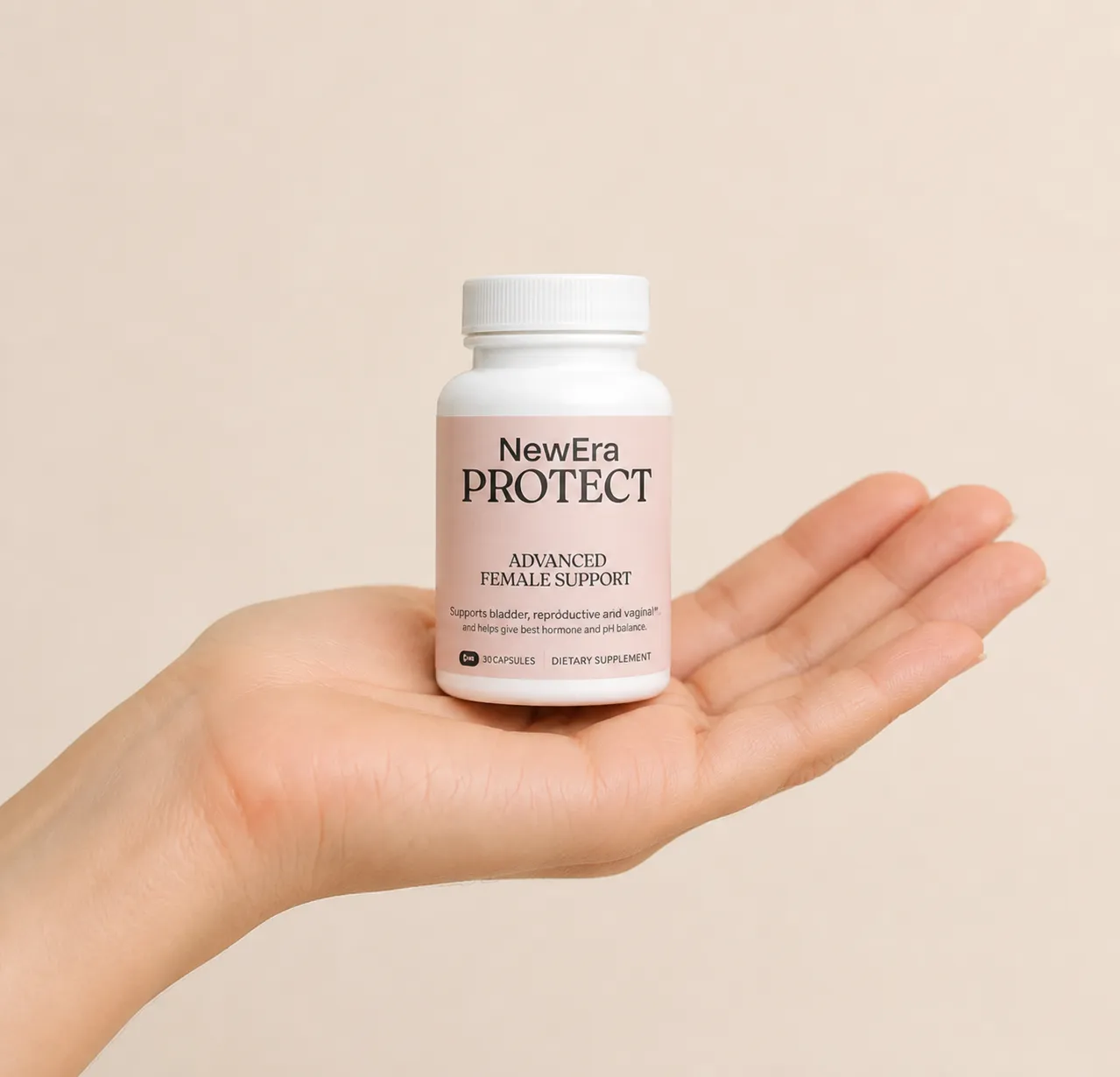 NewEra Protect — Verpackung in der Hand