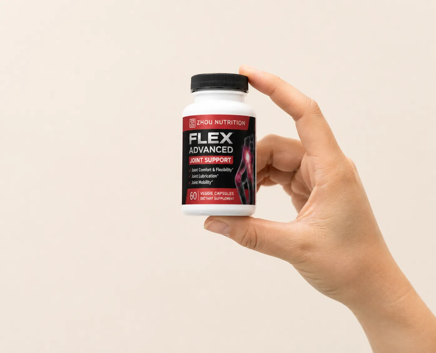 Flex Sana — Verpackung in der Hand
