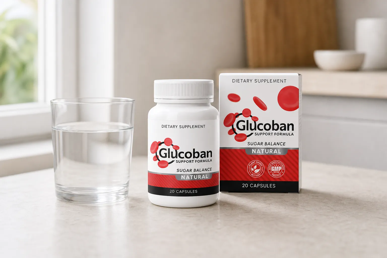 Glucoban — Verpackung im Alltag