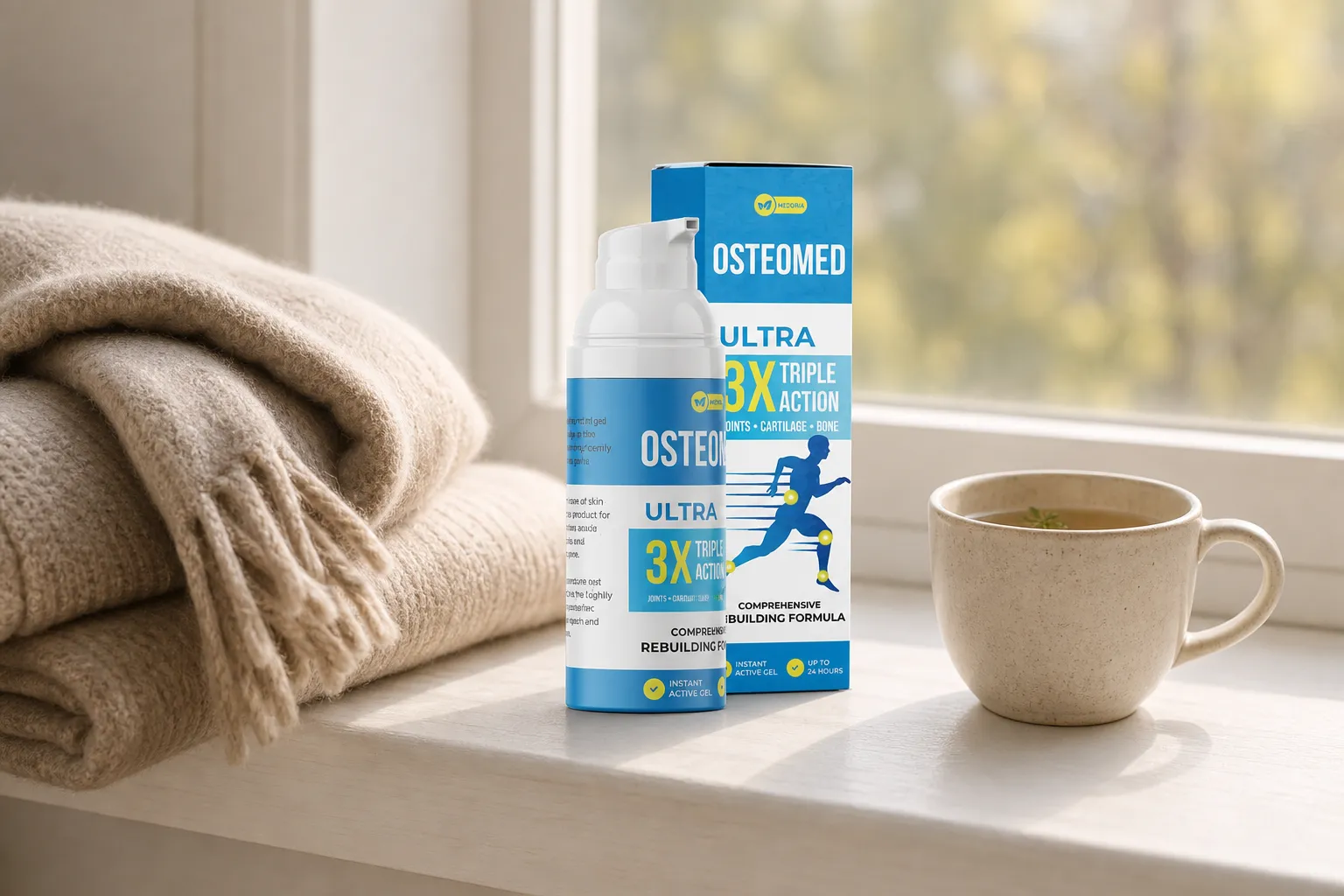 Osteomed — Verpackung im Alltag