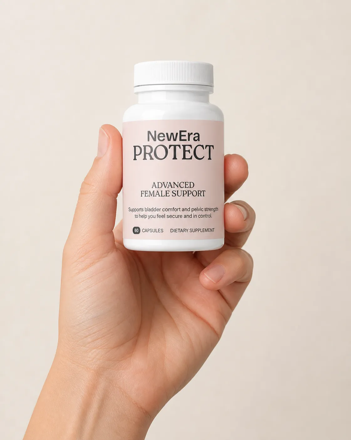 New Era Protect — Verpackung in der Hand