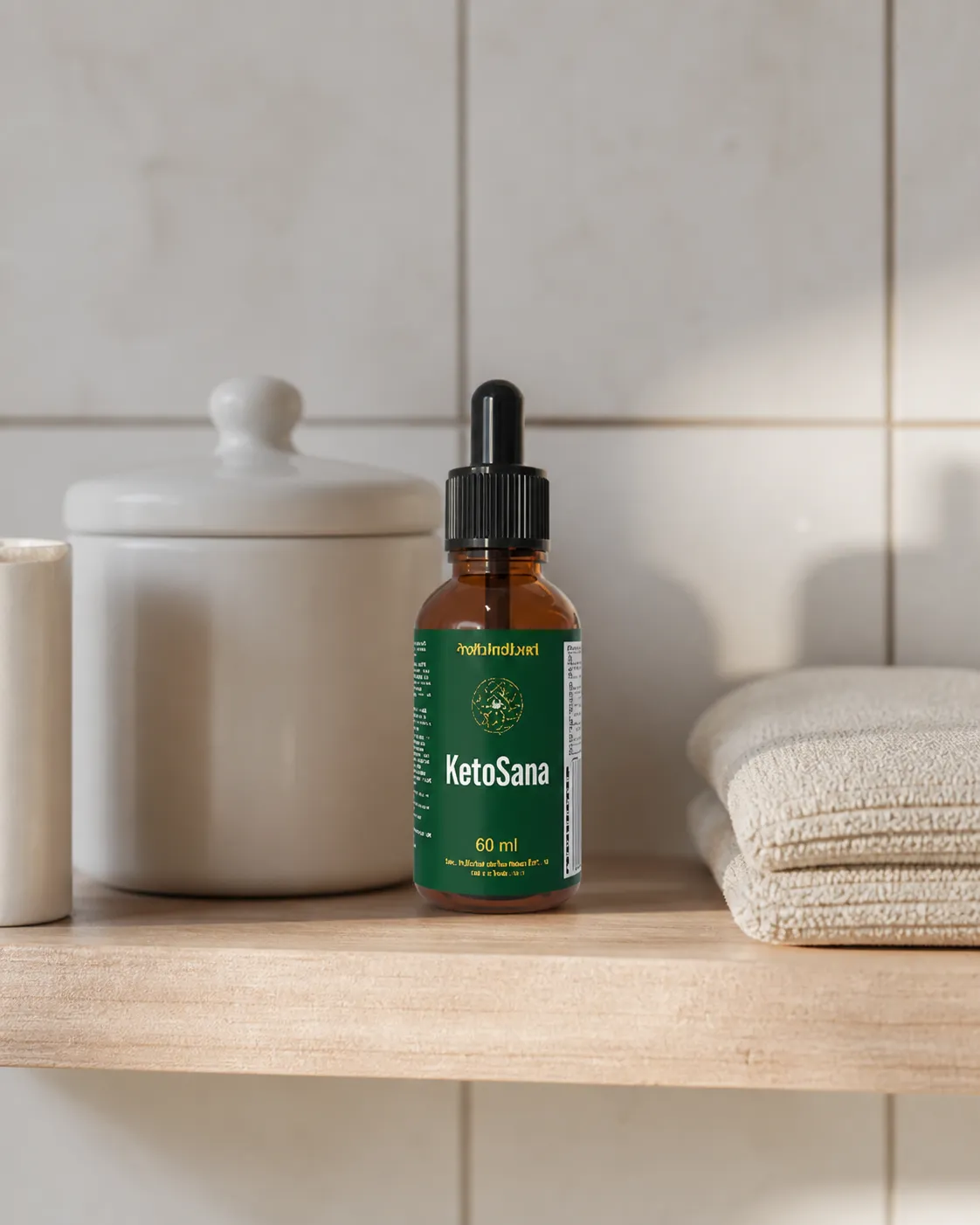 KetoSana — Verpackung im Alltag