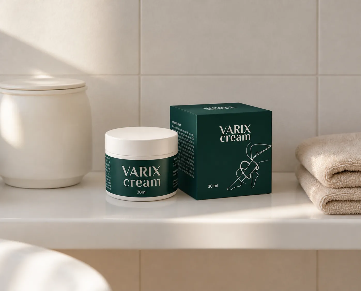Varix cream lp — Verpackung im Alltag