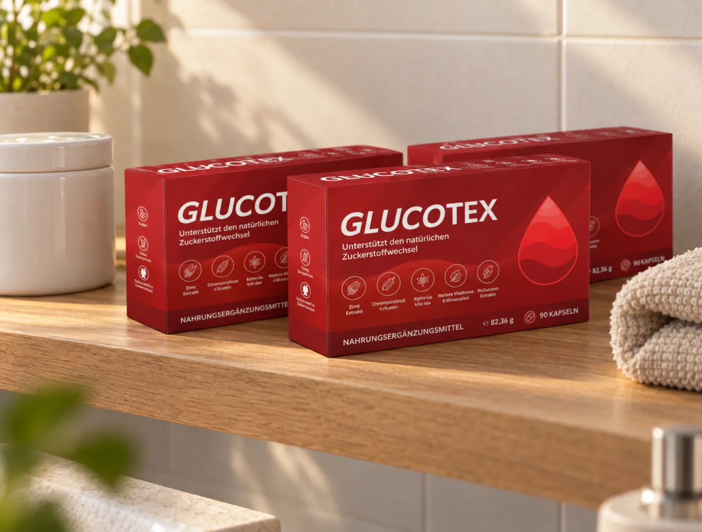 GLUCOTEX — Verpackung im Alltag