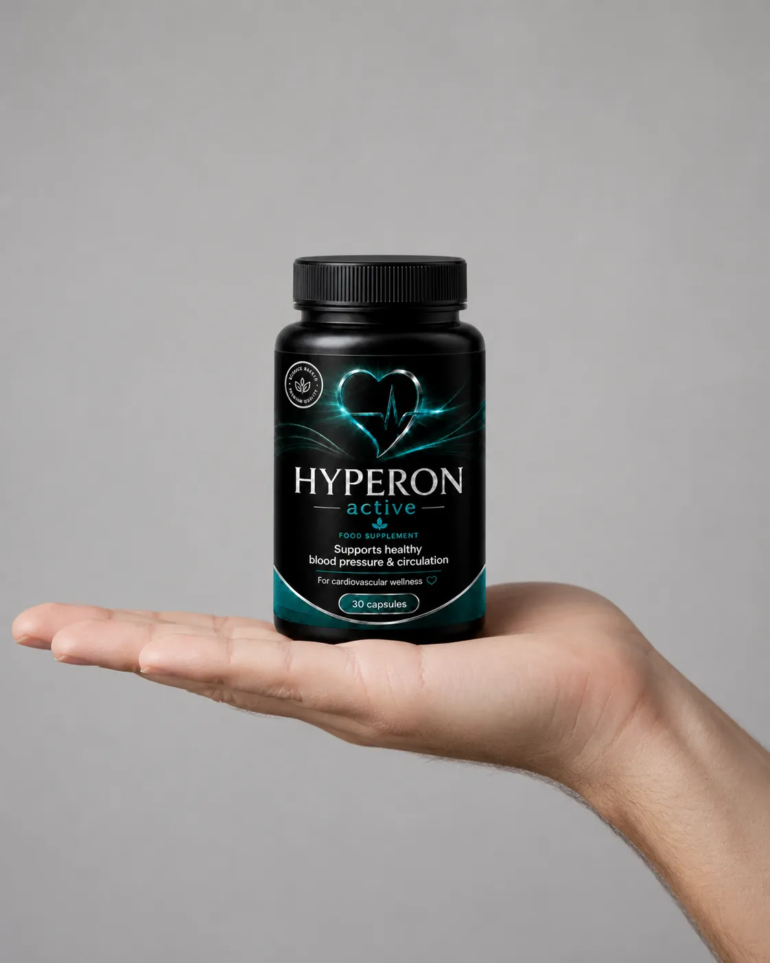 Hyperon — Verpackung in der Hand