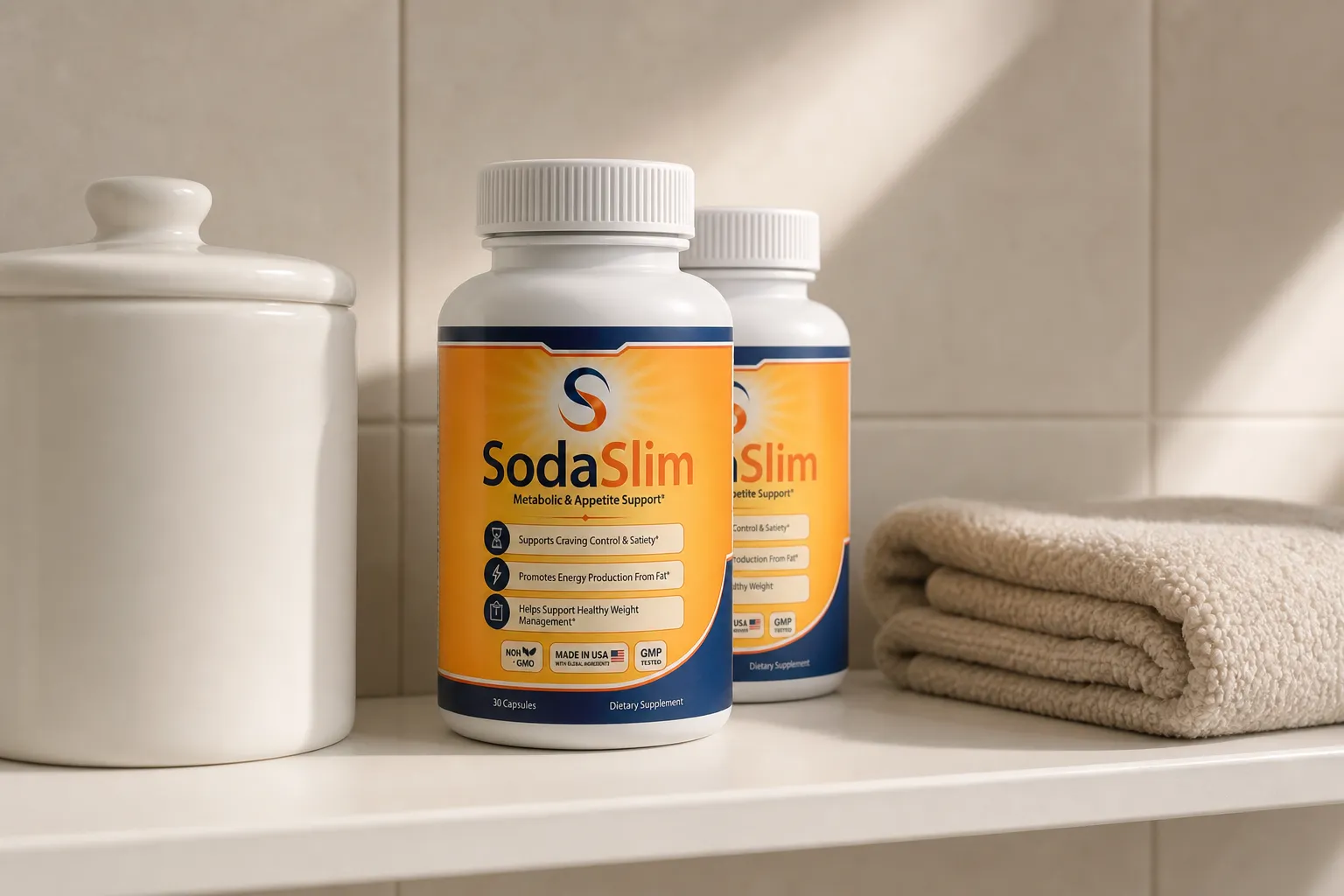 SodaSlim — Verpackung im Alltag