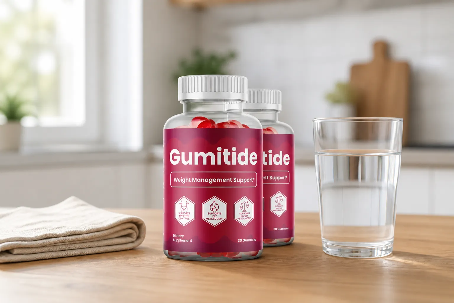 Gumitide — Verpackung im Alltag