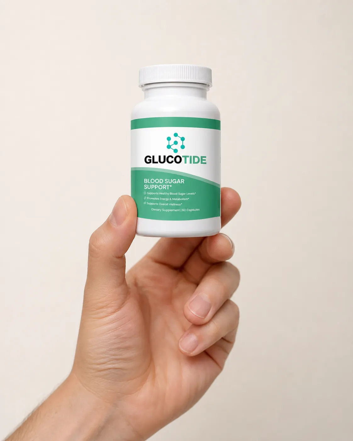 Glucotide — Verpackung in der Hand