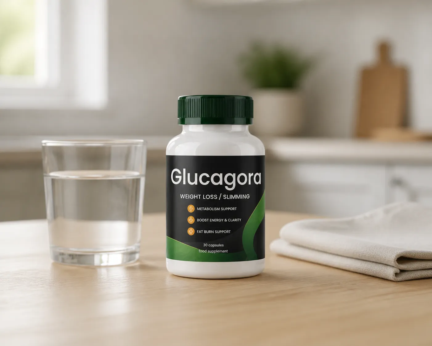 Glucagora — Verpackung im Alltag