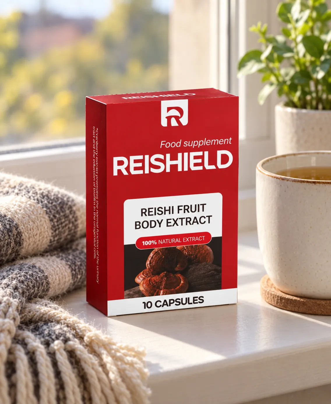 Reishield full price+ — Verpackung im Alltag
