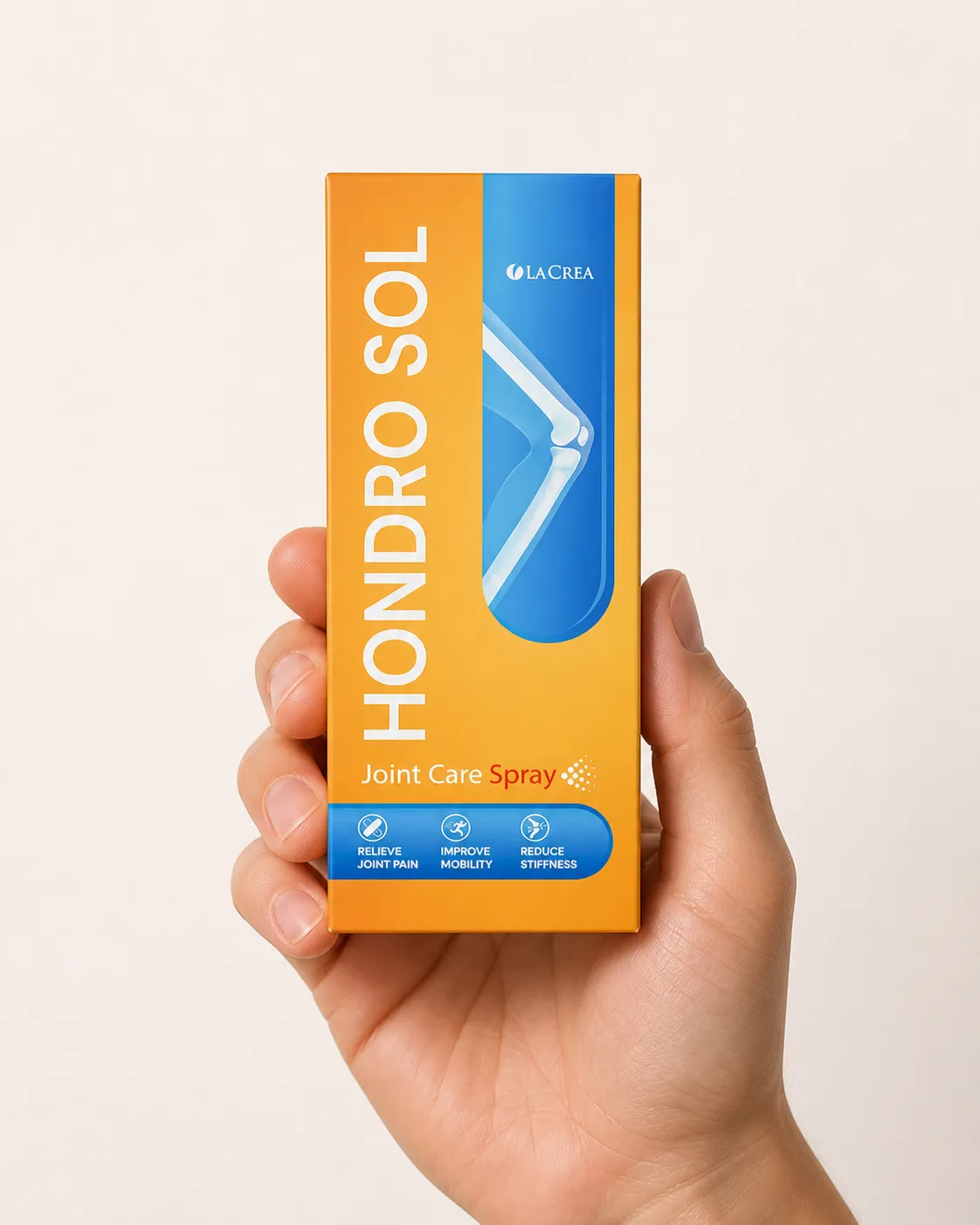 Hondro Sol — Verpackung in der Hand