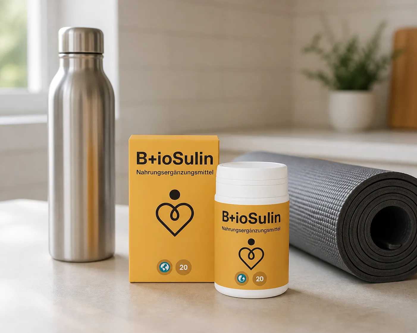 Bio+Sulin — Verpackung im Alltag