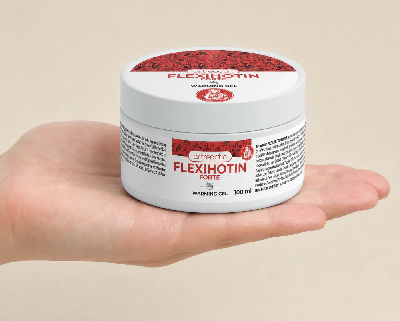 Flexihotin Forte — Verpackung in der Hand