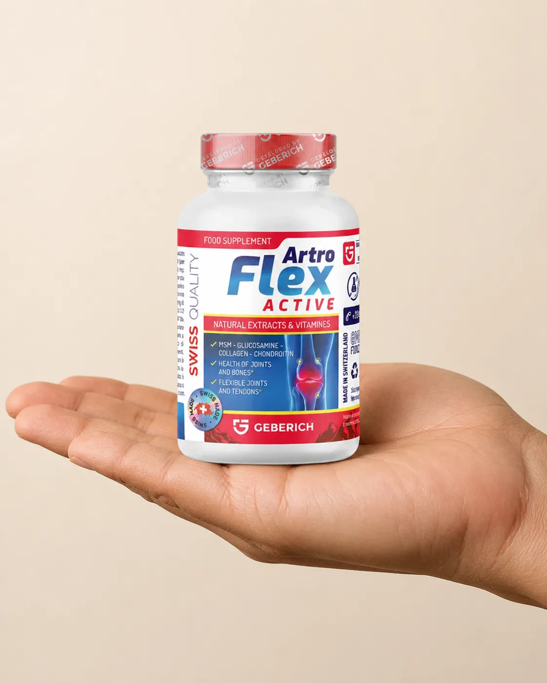 Artroflex — Verpackung in der Hand